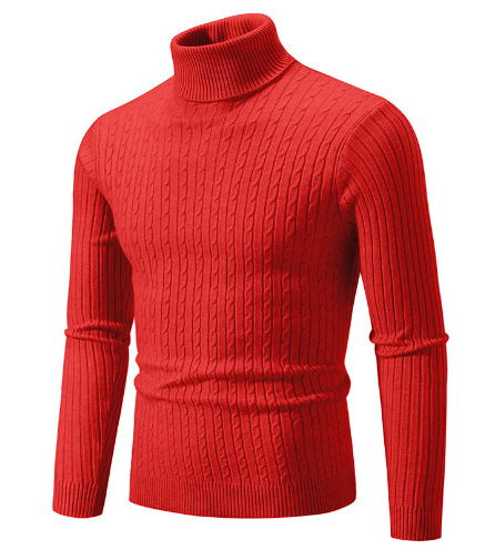 Suéter Masculino de Cuello Alto