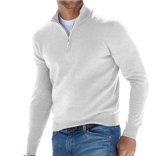 Suéter Masculino Con Cremallera