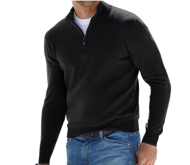 Suéter Masculino Con Cremallera