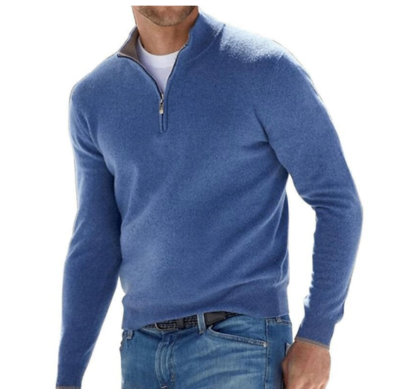 Suéter Masculino Con Cremallera