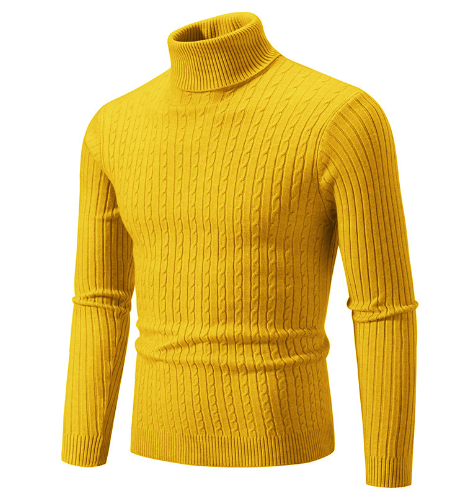 Suéter Masculino de Cuello Alto