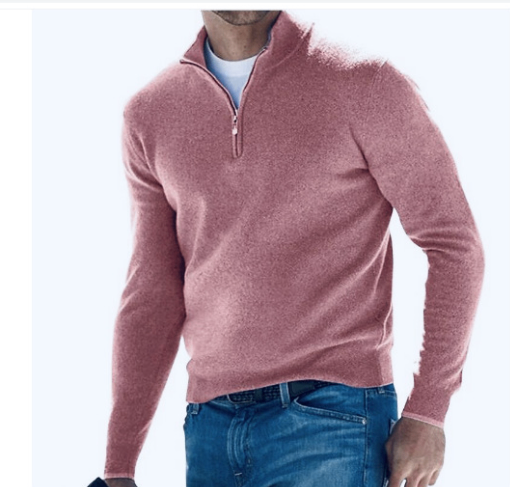 Suéter Masculino Con Cremallera