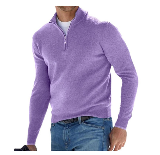 Suéter Masculino Con Cremallera